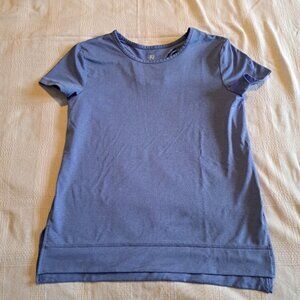 Runway girls size large 12/14 quick dry shirt purply blue